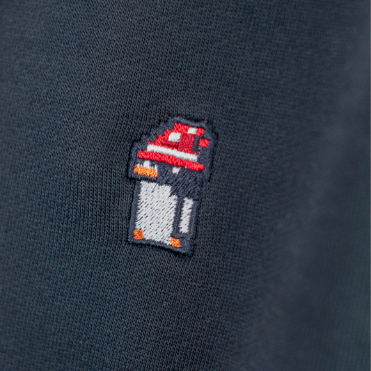 Pixel XMAS Pinguin Hoodie