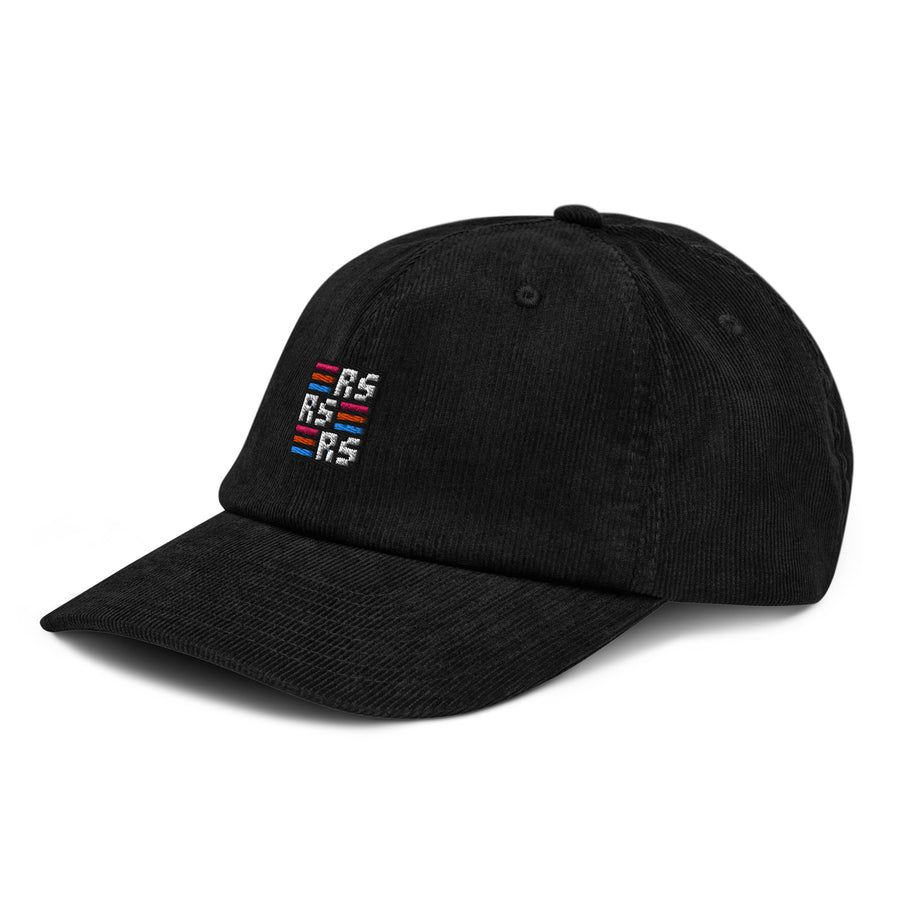 RS Monogram – Bestickte Cord Cap — Zweites Produktbild