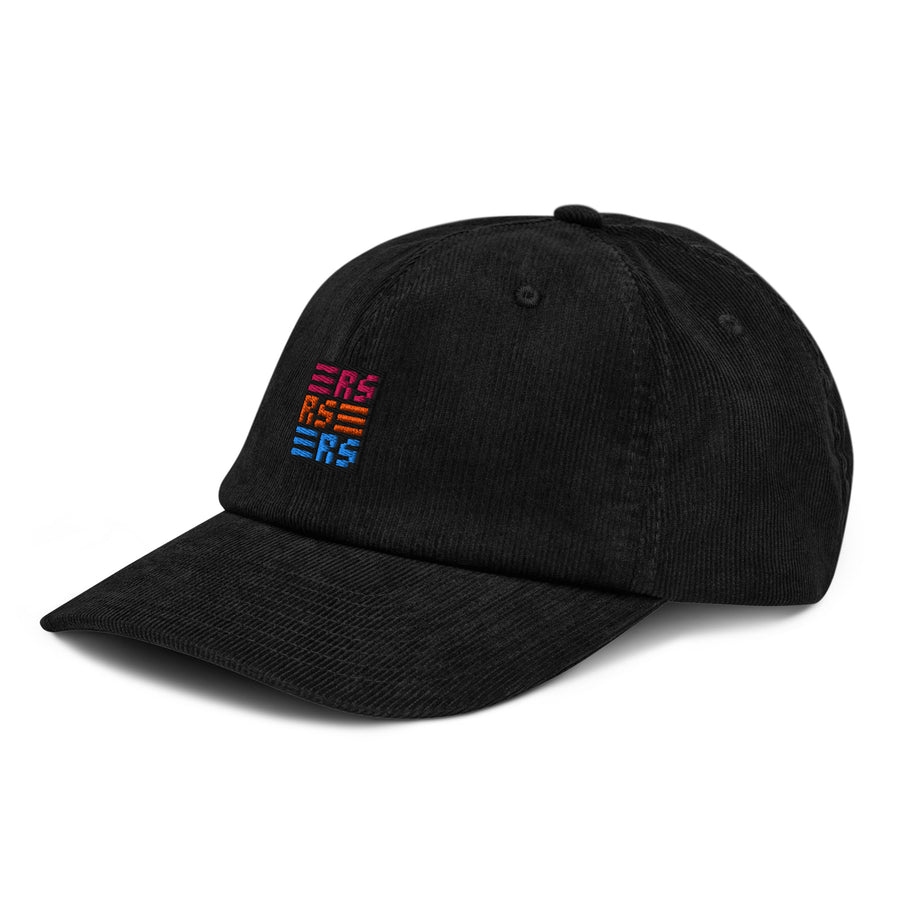 RS Monogram – Bestickte Cord Cap — Zweites Produktbild