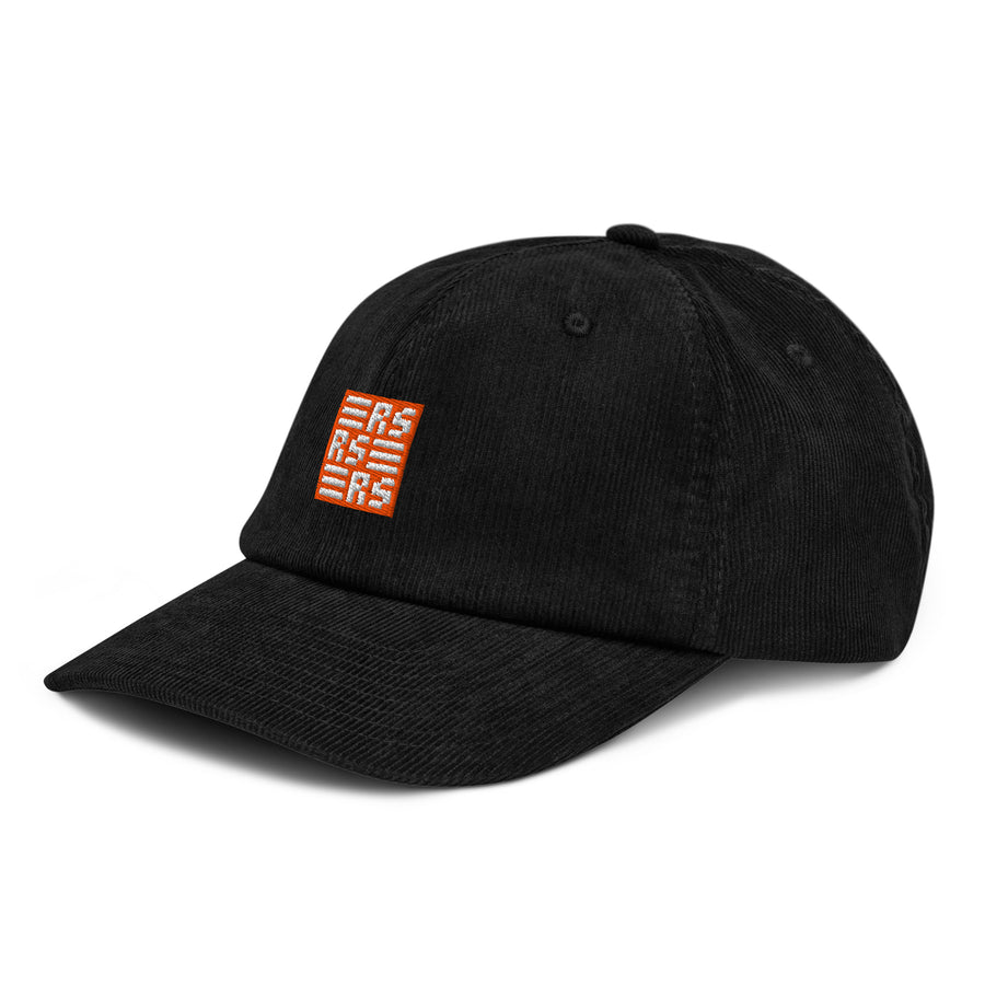 RS Monogram – Bestickte Cord Cap — Zweites Produktbild