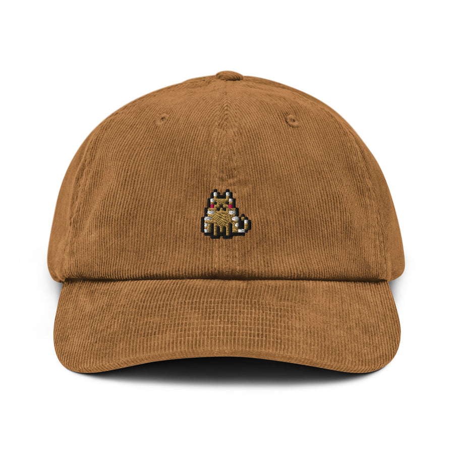 Pixel Katze Cord Cap