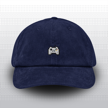 Pixel Gamepad – Embroidered Cord Cap // No. 010 