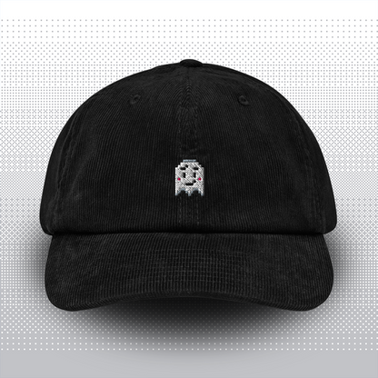 Pixel Ghost – Embroidered Cord Cap // No. 006 