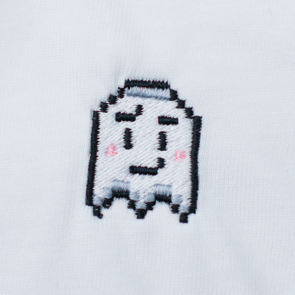 Pixel Geist – Besticktes Bio T-Shirt // No. 006