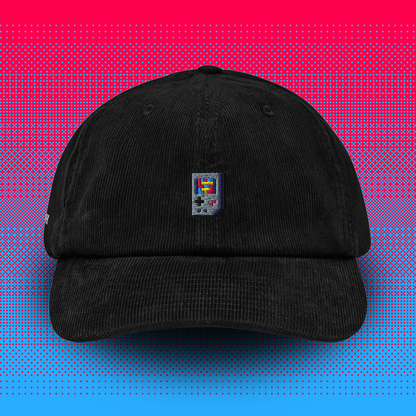 Pixel Handheld – Embroidered Cord Cap // No. 021