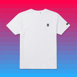 Pixel Handheld – Embroidered Organic T-Shirt // No. 021