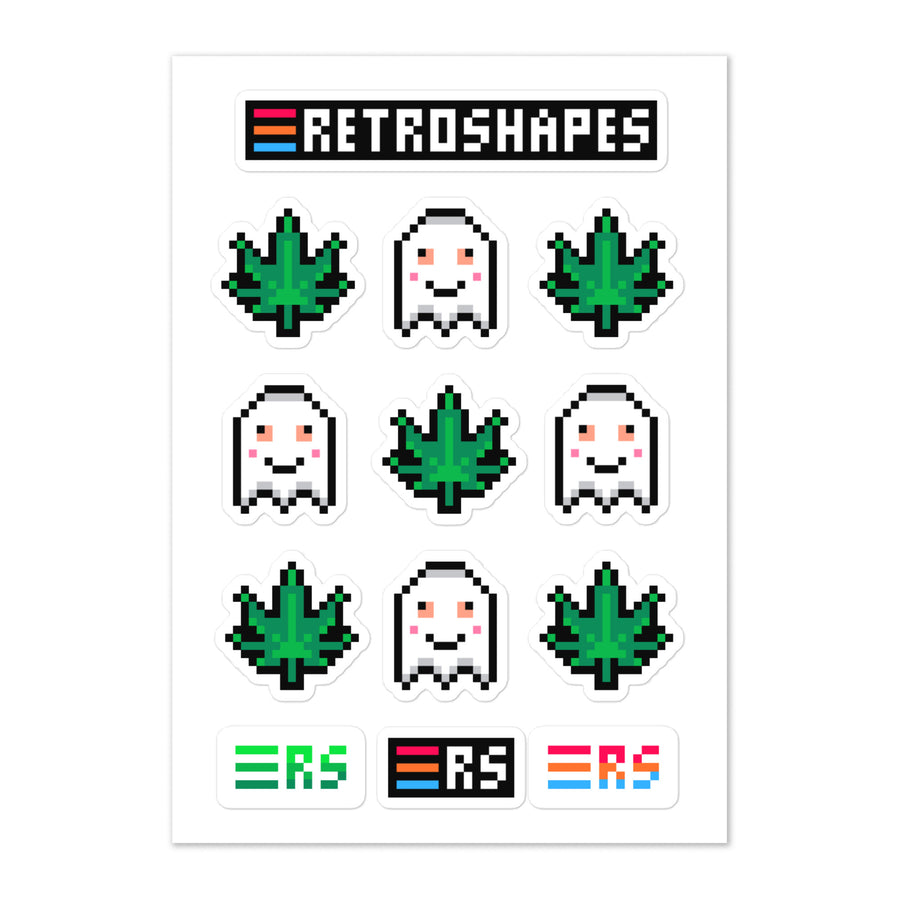 RetroShapes Stickerset 420 Special