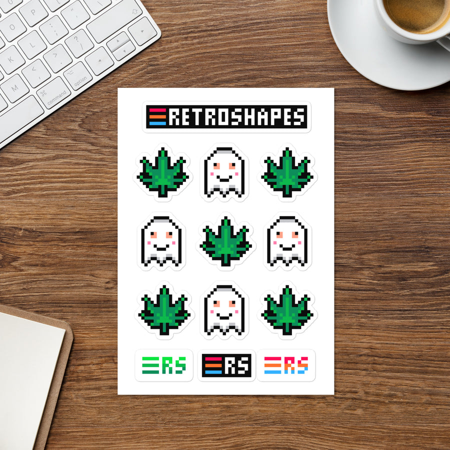 RetroShapes Stickerset 420 Special — Zweites Produktbild