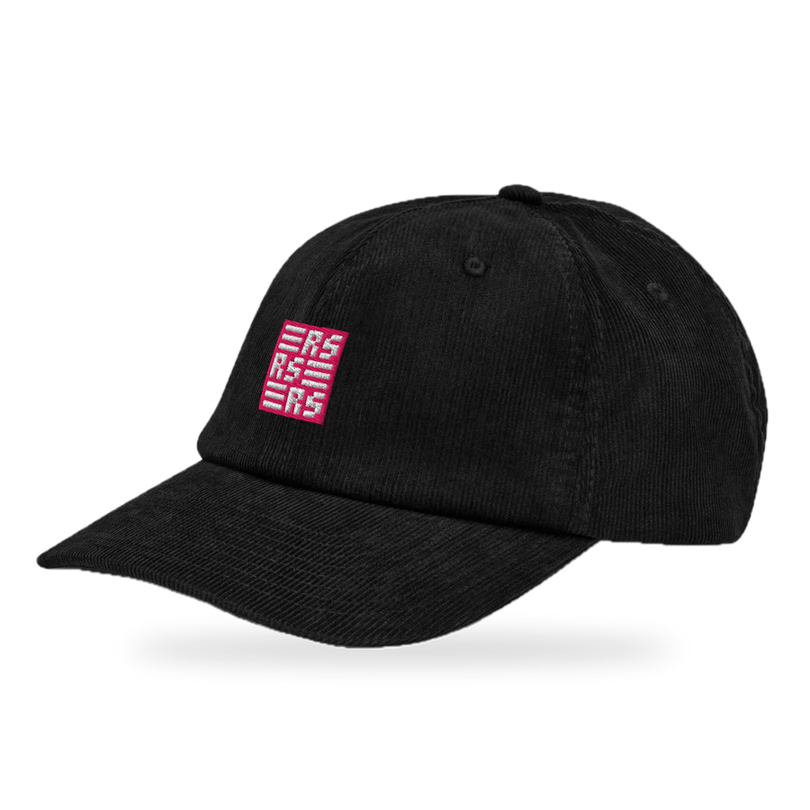 RS Monogram – Bestickte Cord Cap · Standard · three_quarter