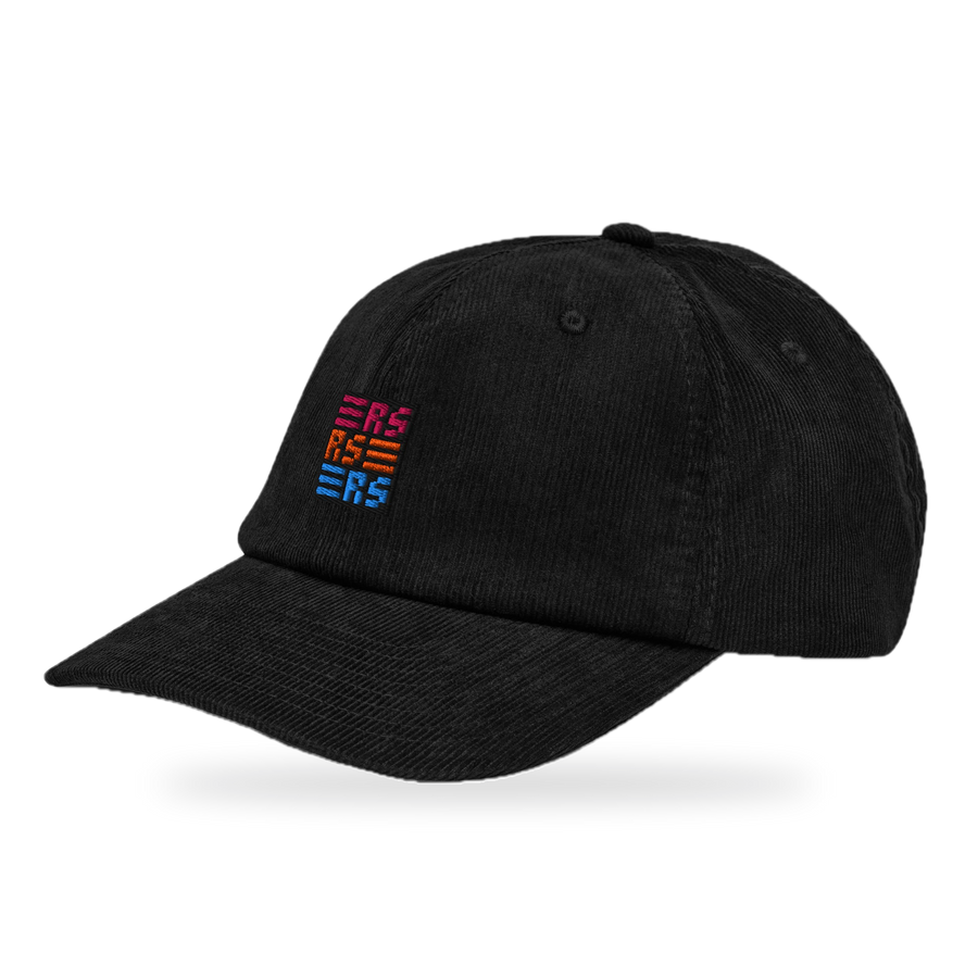 RS Monogram – Bestickte Cord Cap · Standard · three_quarter