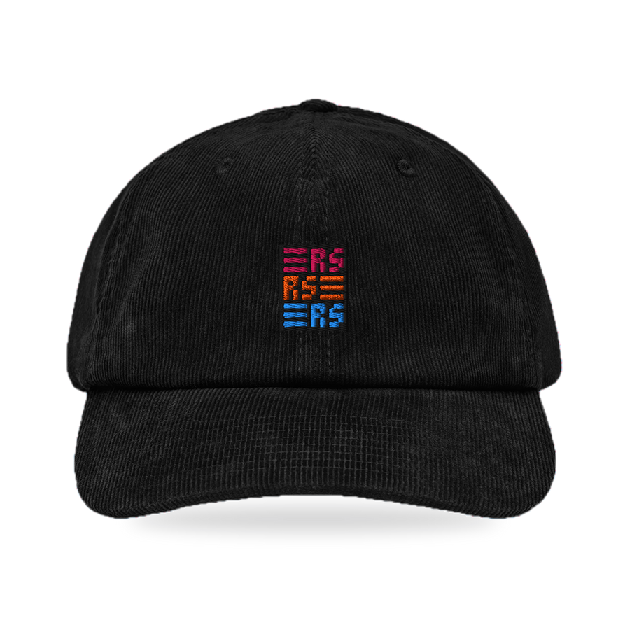 RS Monogram – Bestickte Cord Cap · Standard · front