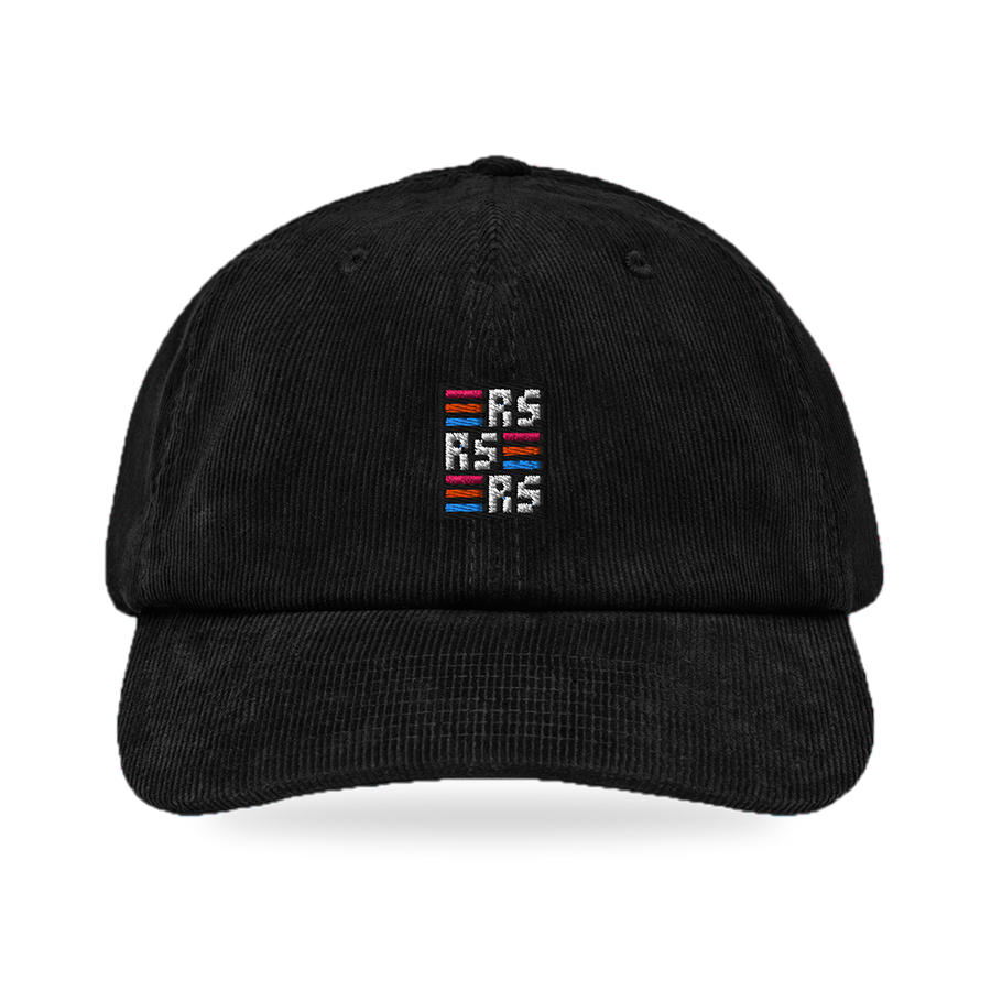 RS Monogram – Bestickte Cord Cap · Standard · front
