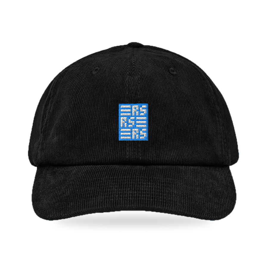 RS Monogram – Bestickte Cord Cap · Standard · front