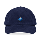 Pixel Krake – Bestickte Cord Cap