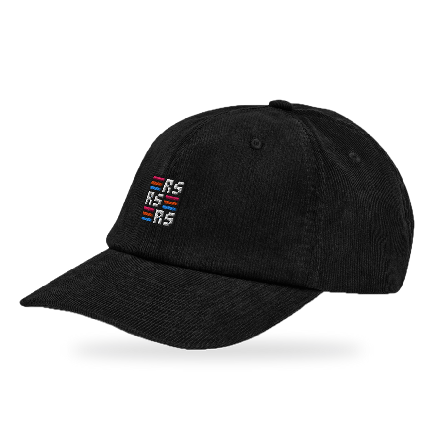 RS Monogram – Bestickte Cord Cap · Standard · three_quarter