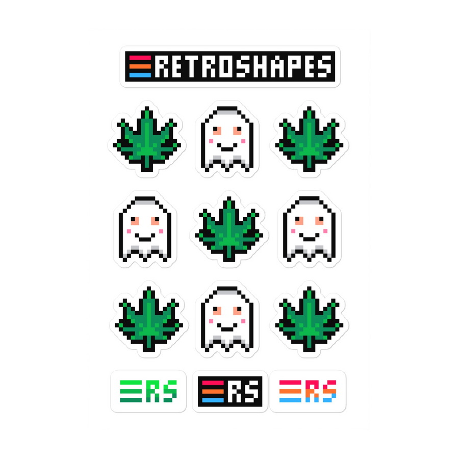 RetroShapes Stickerset 420 Special · Standard · Produktdetail, Ansicht 1