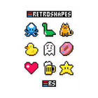 RetroShapes Stickerset 1.0