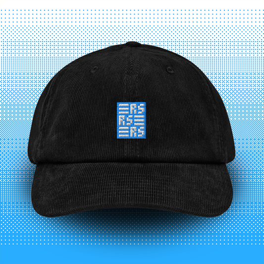 RS Monogram – Embroidered Corduroy Cap 