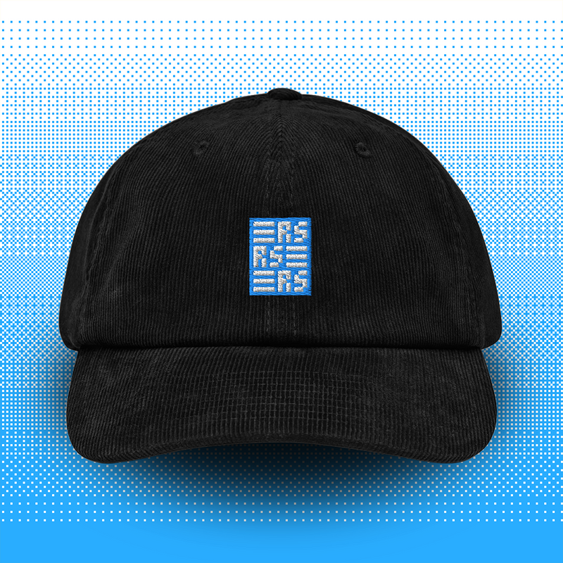 RS Monogram – Bestickte Cord Cap