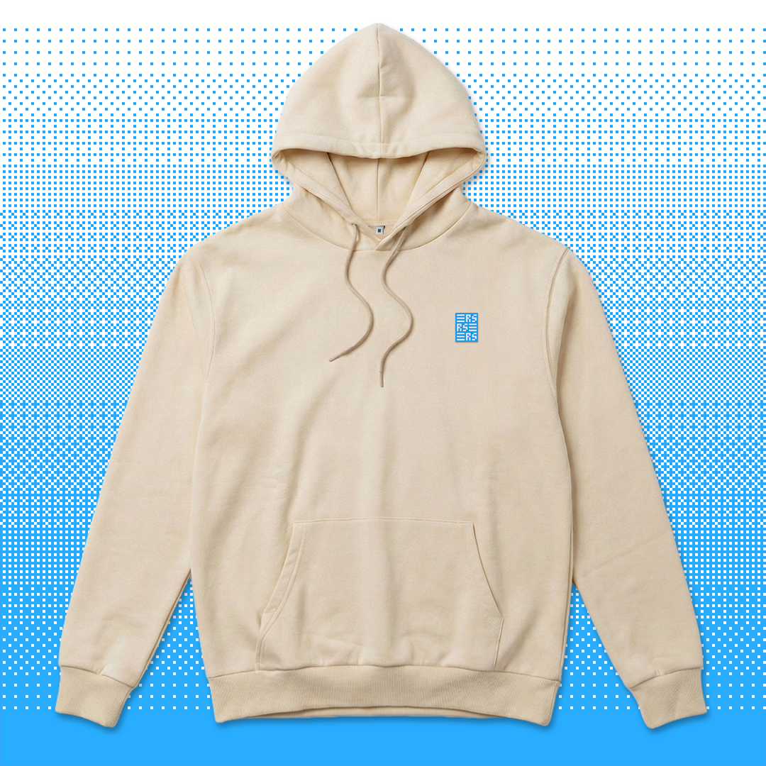 RS Monogram – Bestickter Bio Hoodie