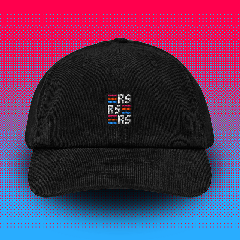 RS Monogram – Bestickte Cord Cap