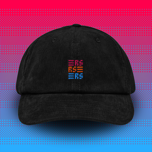 RS Monogram – Embroidered Corduroy Cap 