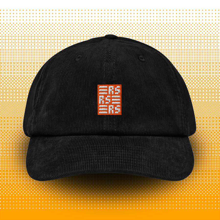 RS Monogram – Bestickte Cord Cap