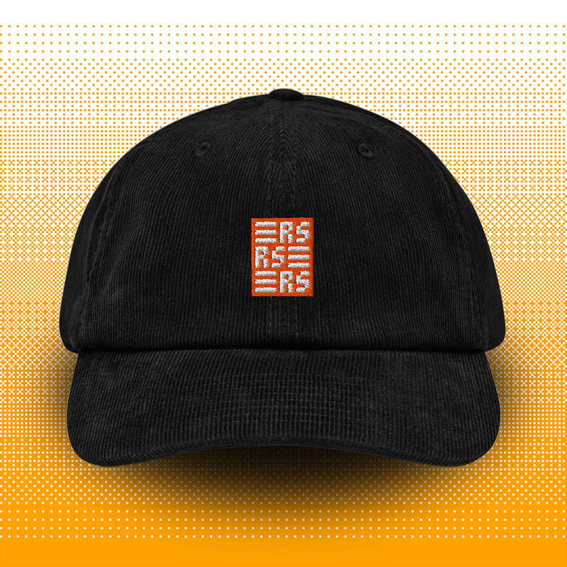 RS Monogram – Bestickte Cord Cap