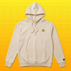 Pixel Star – Embroidered Organic Hoodie // No. 009