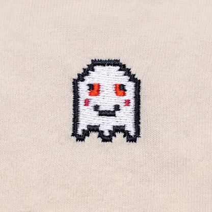 Stoned Pixel Geist – Bestickter Bio Pullover // No. 014