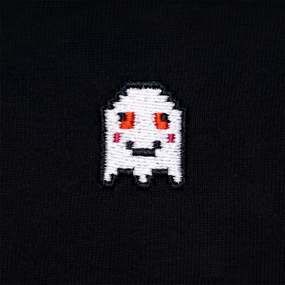 Stoned Pixel Geist – Bestickter Bio Pullover // No. 014