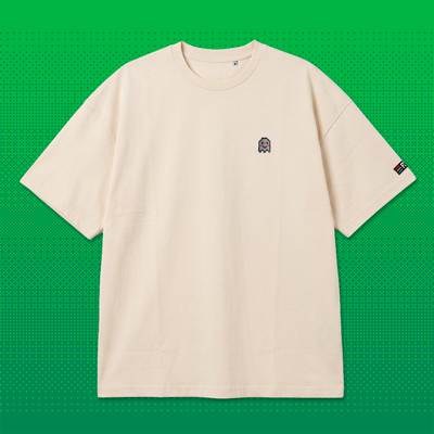 Pixel Cannabis – Besticktes Bio Oversized T-Shirt // No. 011